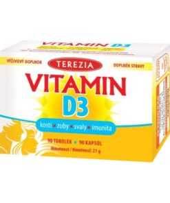 TEREZIA Vitamín D3 1000 IU 90 kapsúl
